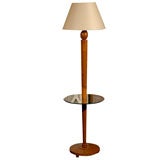 Lampidare in Wood and Brass Lampidare in Wood and Brass