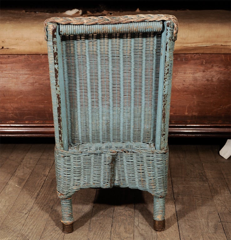 British (Lloyd Loom) Child's Wicker Chair