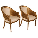 Antique Pair of Stylish Parlor Chairs
