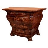 Unusual Portuguese Marquetry Commode, 18th c. Antique Unusual Portuguese Marquetry Commode, 18th c.