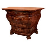 Antique Unusual Portuguese Marquetry Commode, 18th c.