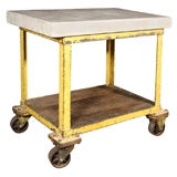 Factory Cart with Stone top