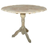 rococo tilt top table