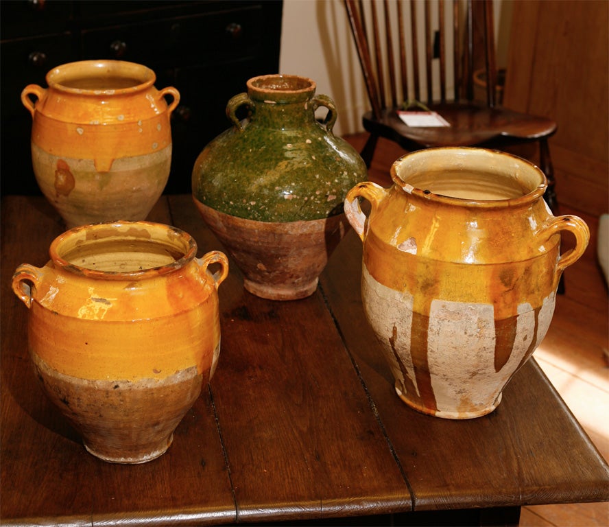French Confit jars at 1stdibs