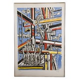 FERNAND LEGER MOURLOT  70'S LITHO