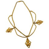 PETITE EGYPTIAN REVIVAL SNAKE NECKLACE