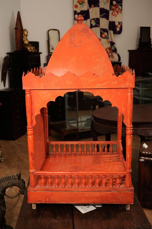 20th Century Painted Altar/Shrine For Sale