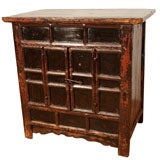 Black Elmwood Cabinet