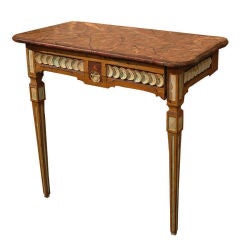 Continental Neoclassical Polychrome Console Table 18th c.