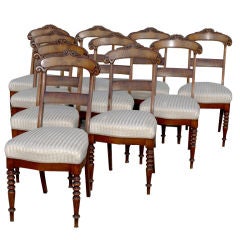 Set 10 Late Beidemeier Dining Chairs