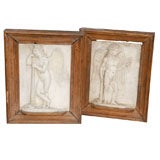 Pair of Marble Plaques