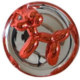 Jeff Koons Red Balloon Dog porcelain