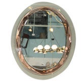 Italian Mirror in the manner of Fontana Arte
