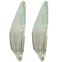 #1552 Max Ingrand for Fontana Arte Sconces