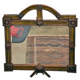 1901 Tramp Art Frame with Mirror