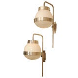 Pair of industrial style sconces
