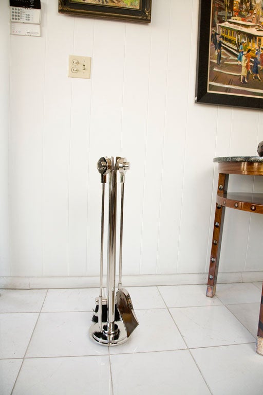 Charles Hollis Jones Vintage Fireplace Tool Set