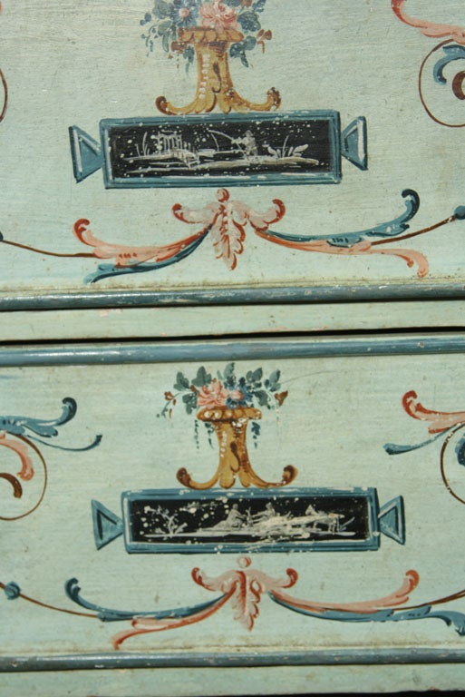 19th Century Italian Painted Commode For Sale