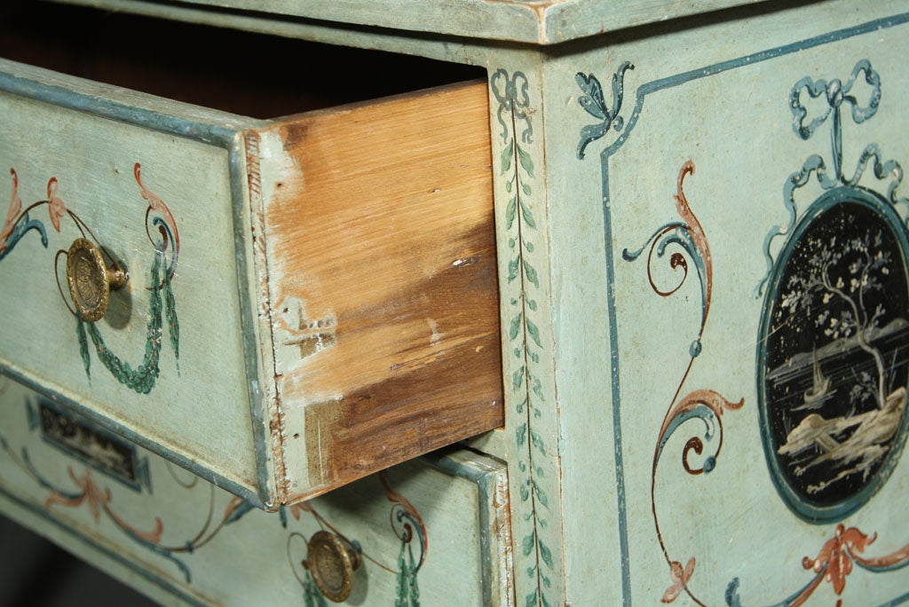 Italian Painted Commode For Sale 1