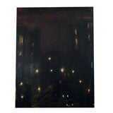 "Tribeca Night" Oil on Canvas by kathryn Lynch