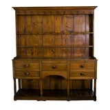 An English Dresser or Cupboard in Oak, Circa 1810