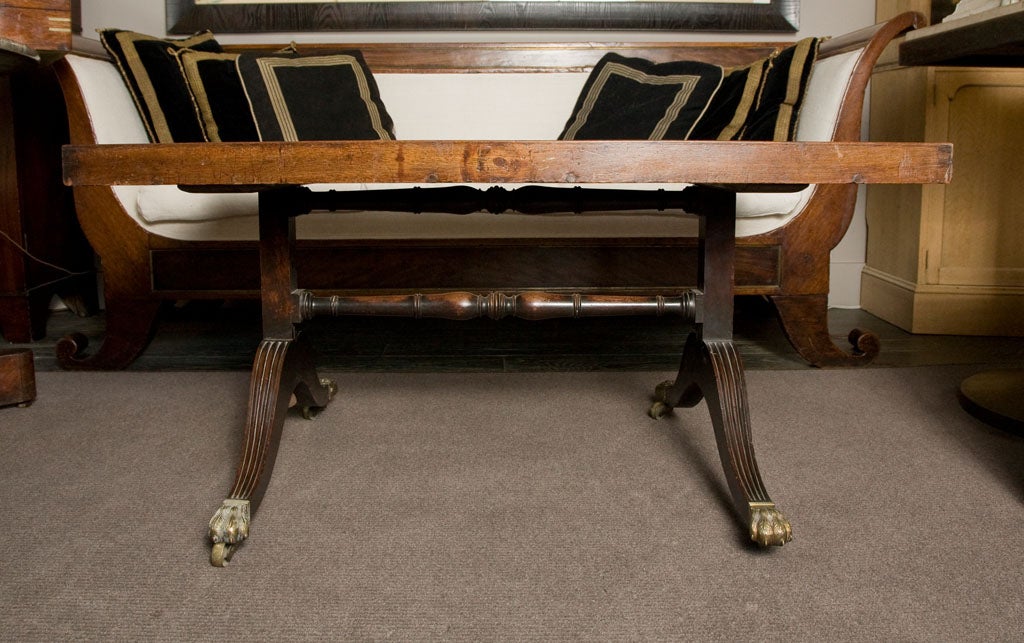 English Mahogany Coffee Table, circa 1880 4