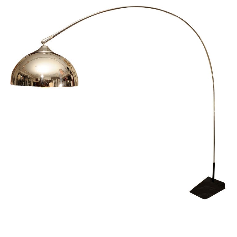 Large arch Floor Lamp at 1stDibs