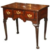 Irish Mahogany Three-Drawer Lowboy 6