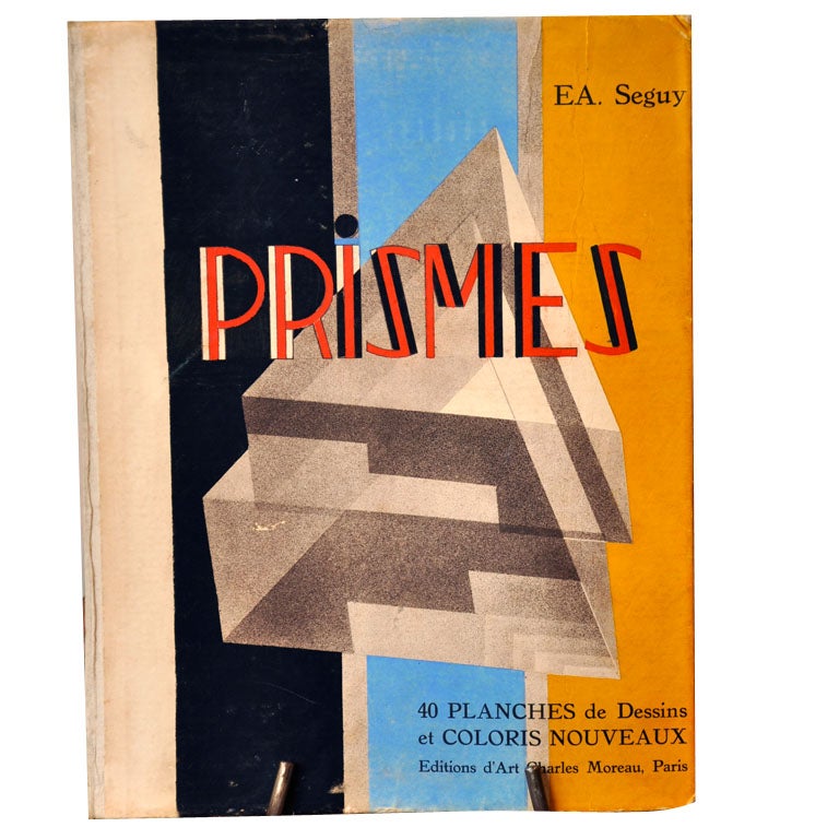 Portfolio of 40  prism designs by E.A. Seguy