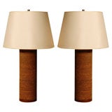 A Pair of Frank Gehry Lamps