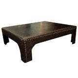 Steel Rivets Cocktail Table