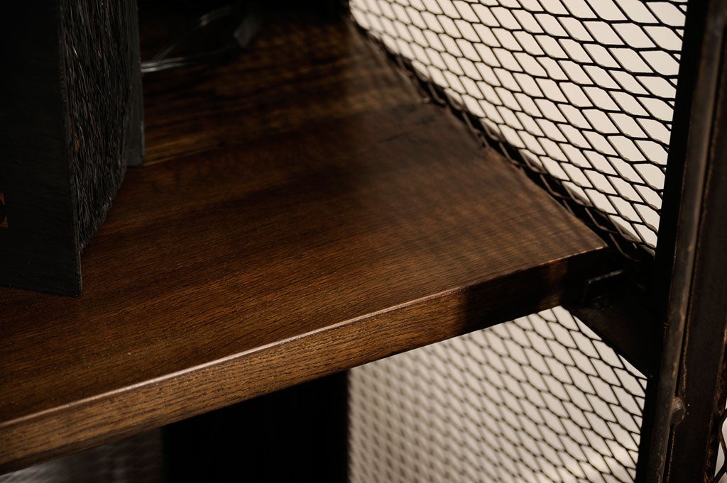 Industrial Mesh Armoire 1