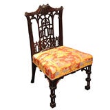 Antique Mahogany Chinese Chippendale Chair
