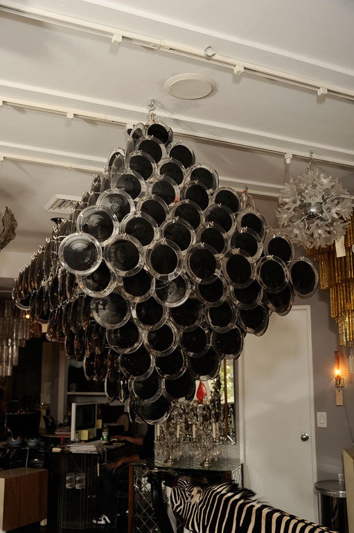 large black chandeliers