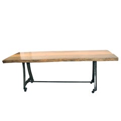 Blue Pine Slab Table