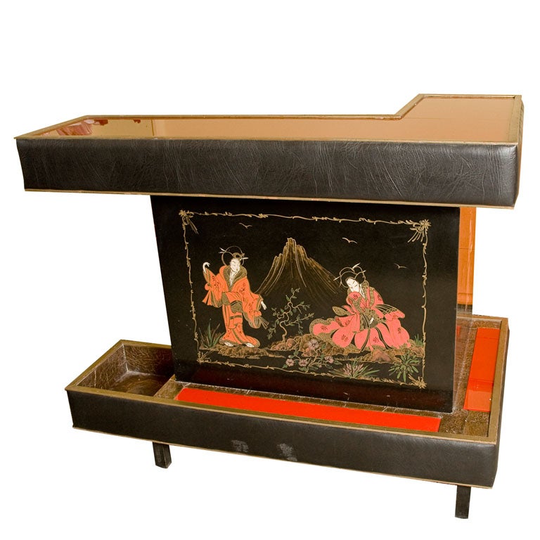 Vintage Chinoiserie Bar