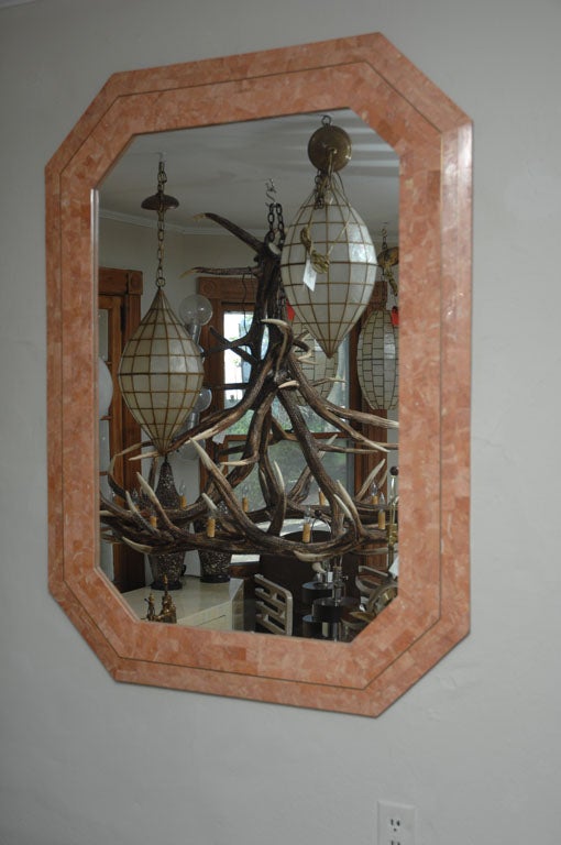 Maitland Smith Stone Veneer Mirror