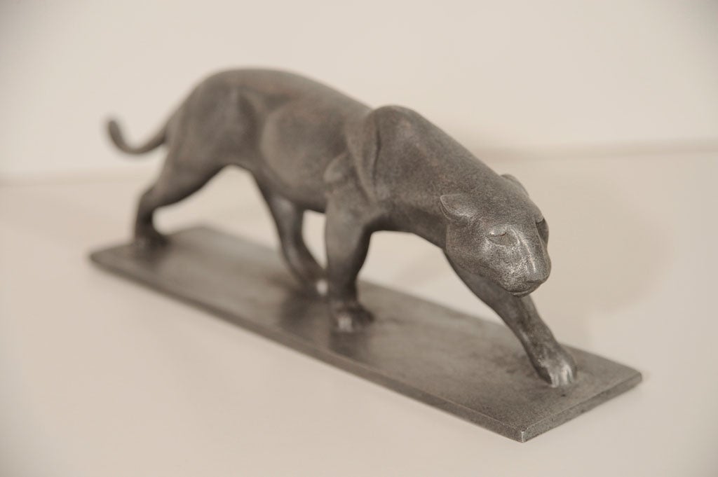 20th Century Art Deco Panther by Thiele Dated 1924