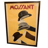 Vintage Mossant hats by Cappiello