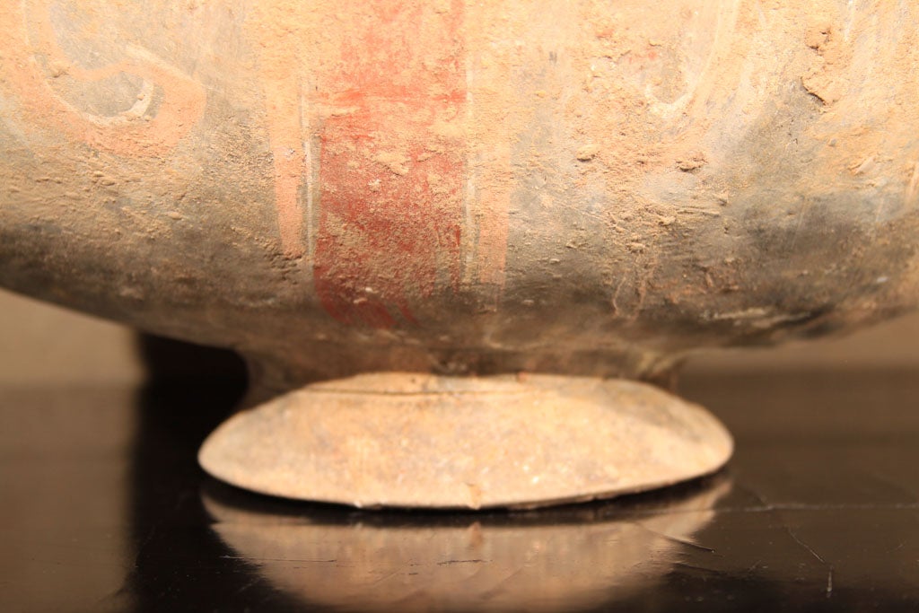 Chinese Han Dynasty Ceramic Cocoon Jar 3