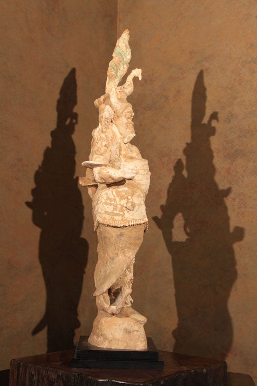 Chinese Tang Dynasty Ceramic Figure of a Lokapala 2