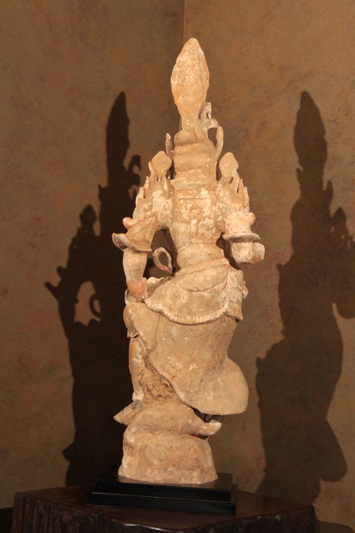 Chinese Tang Dynasty Ceramic Figure of a Lokapala 3