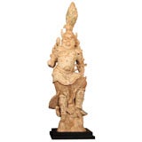 Chinese Tang Dynasty Ceramic Figure of a Lokapala