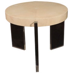 Used Samuel Marx Low Table With Lucite Legs