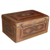 18th Century Gilt Tooled Leather Box