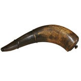 Extremely Rare French and Indian War Period Powder Horn