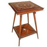 Antique Anglo-Indian Inlaid Occasional Table