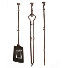 Set of George III Fire Tools 12