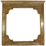 LARGE 60 x 56 Square Frame with Shaped Interior Venetian Italian