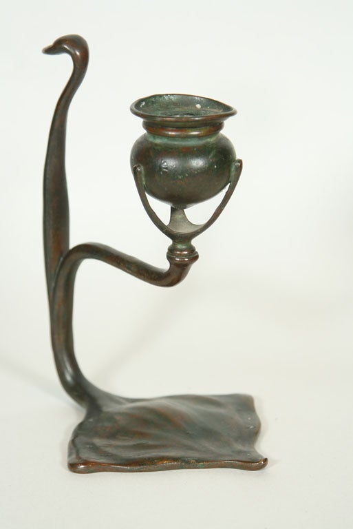On a scale of 1 to ten, this patina is a 10.  Signed Tiffany Studios 1203